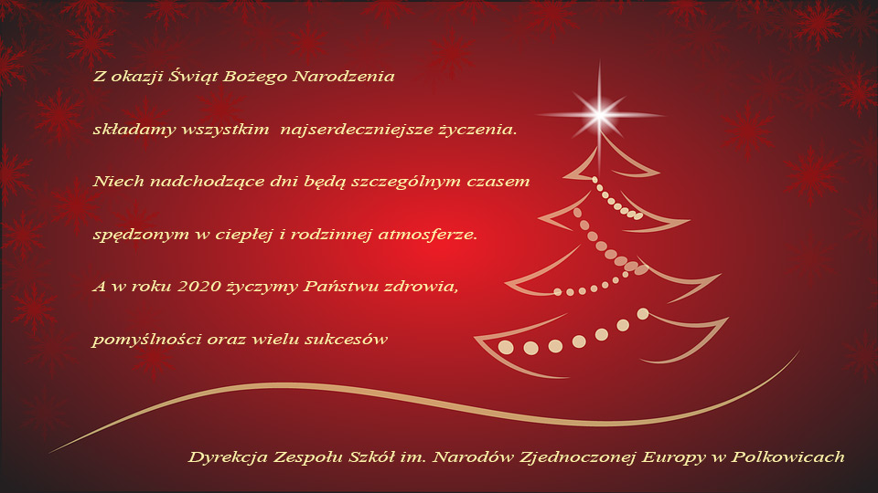 ŻYCZENIA ŚWIĄTECZNE I NOWOROCZNE