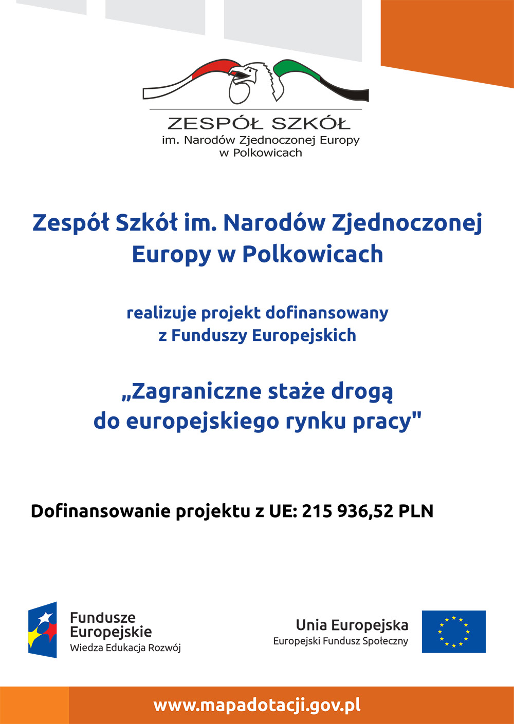 plakat zagraniczne staze